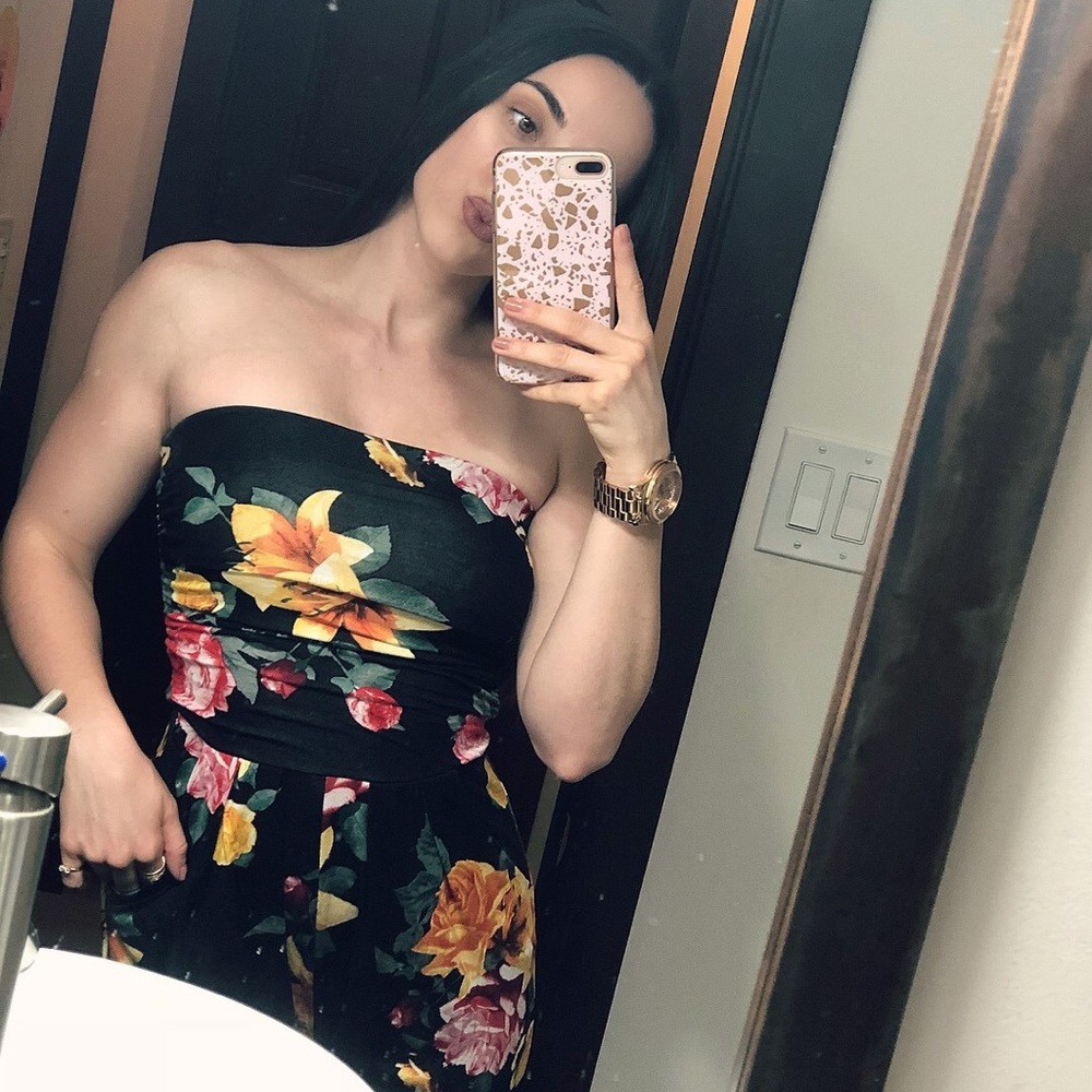 Strapless Jumpsuit